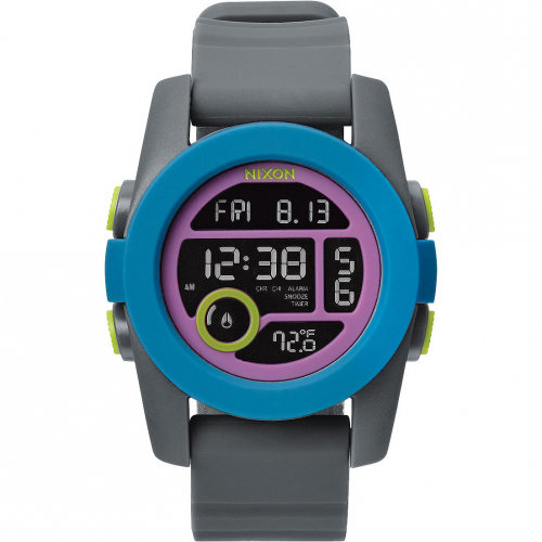 

Часы NIXON Unit 40 A/S Charcoal/Navy/Purple, Unit 40