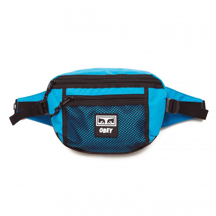 Сумка на пояс OBEY Conditions Waist Bag Ii Blue 2020 193259124822, размер O/S, цвет синий - фото 1