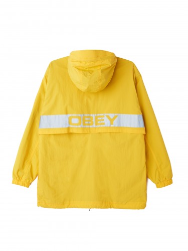 Куртка-анорак OBEY Inlet Anorak Energy Yellow, фото 1
