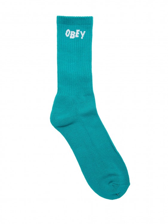 Носки OBEY Obey Jumbled Socks Teal, фото 1