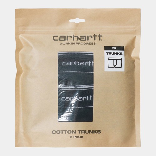 Трусы CARHARTT WIP Cotton Trunks Black+Black, фото 2