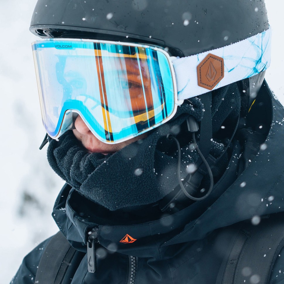 Маска горнолыжная VOLCOM Odyssey White Ice Ice Chrome 2024 фото 7