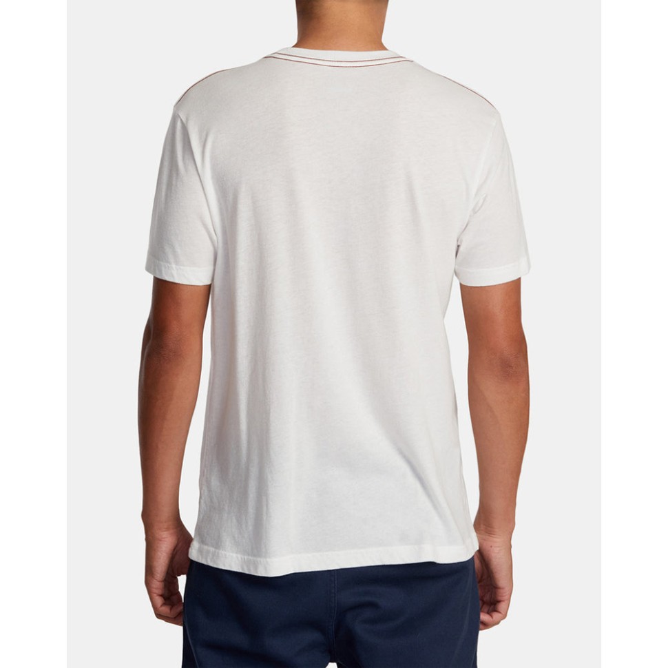 Футболка RVCA Big Rvca Tees Wht White фото 2