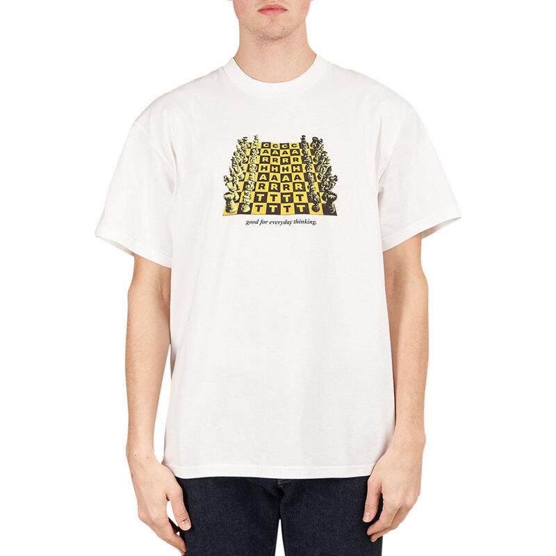 Футболка CARHARTT WIP S/S Chessboard T-Shirt White 2022 4064958290506, размер S - фото 1