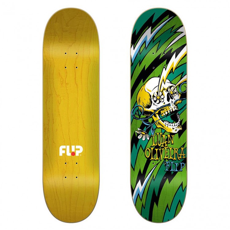 Дека для скейтборда FLIP Oliveira Blast Deck 8.13 дюйм, фото 1