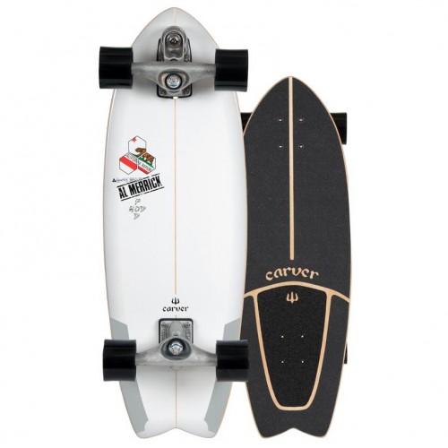 Лонгборд комплект CARVER C7 Ci Pod Mod Surfskate Complete Raw 29.25 дюйм 2020, фото 1