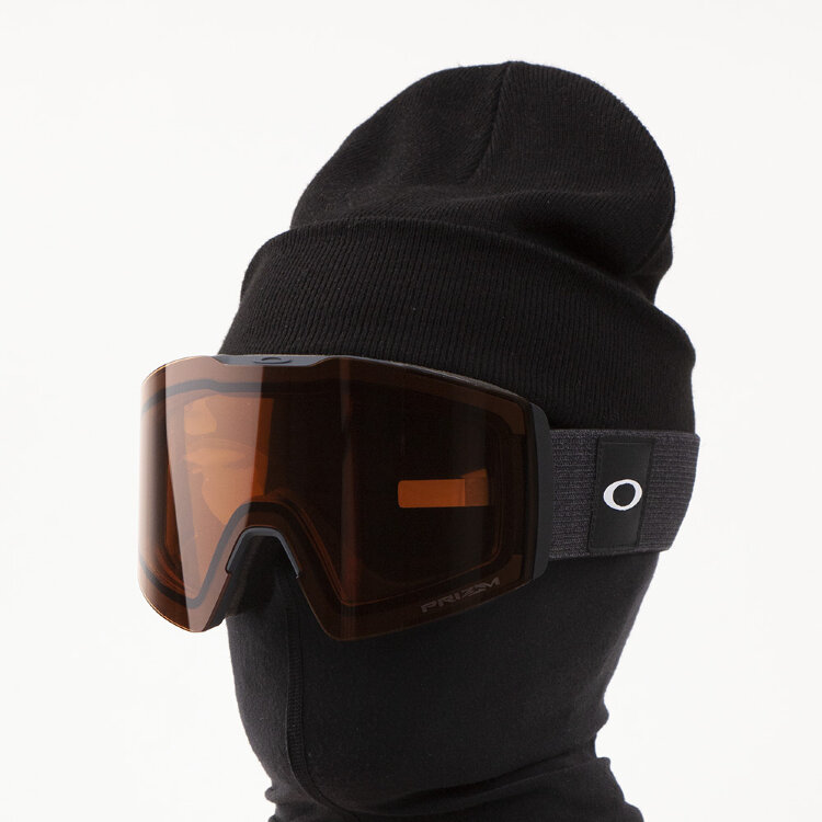 Маска горнолыжная OAKLEY Fall Line Xl HEATHERED DARK GREY/PRIZM SNOW PERSIMMON 2021, фото 1