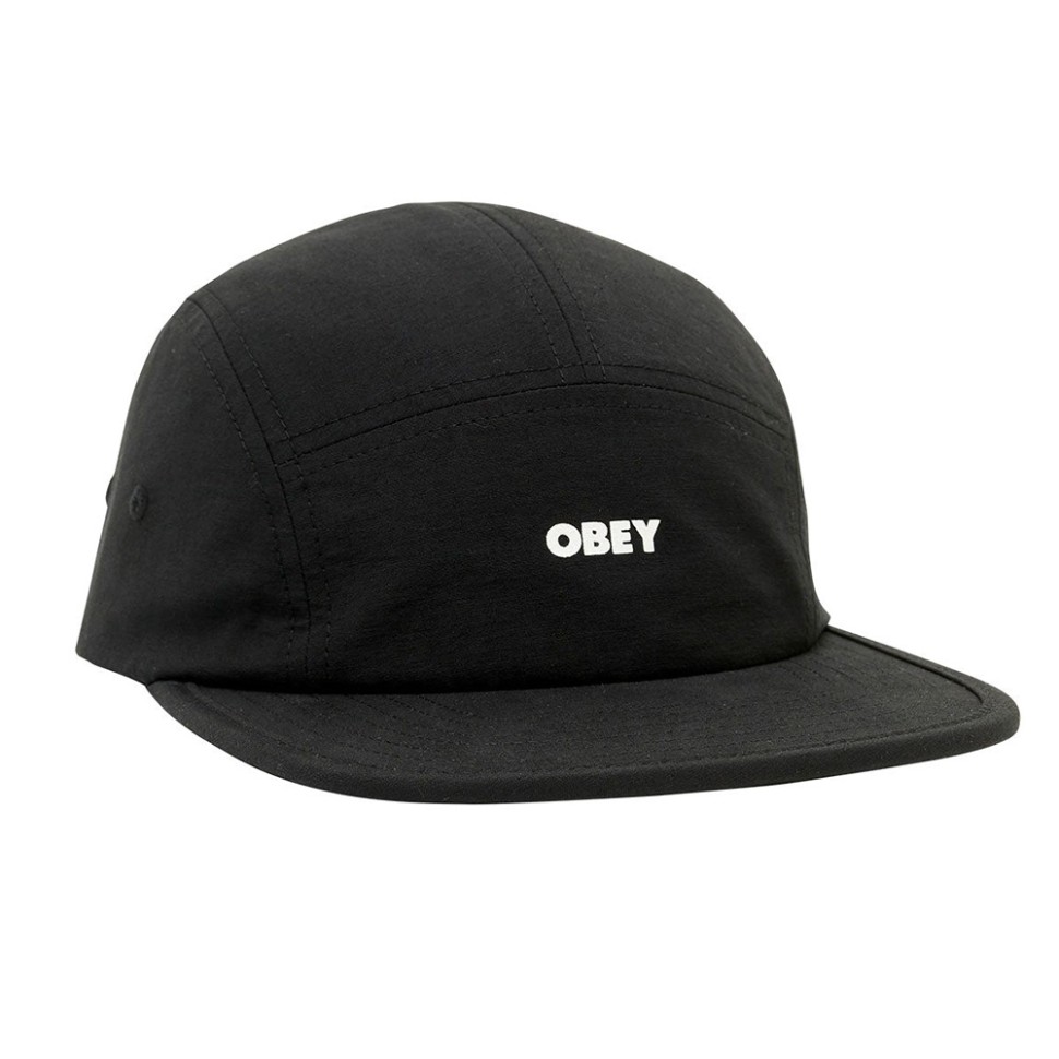 Кепка OBEY Obey Bold Tech Camp Cap Black 2023 193259827464 - фото 1