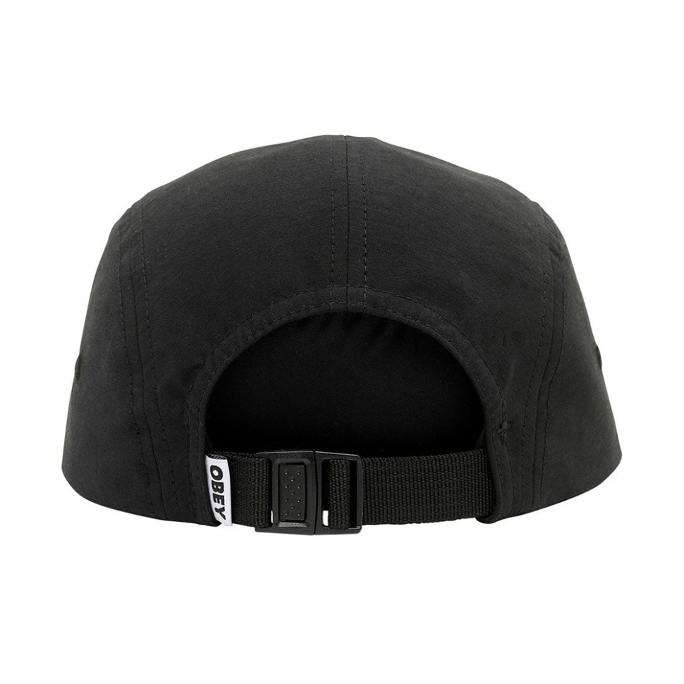 Кепка OBEY Obey Bold Tech Camp Cap Black 2023 193259827464 - фото 2