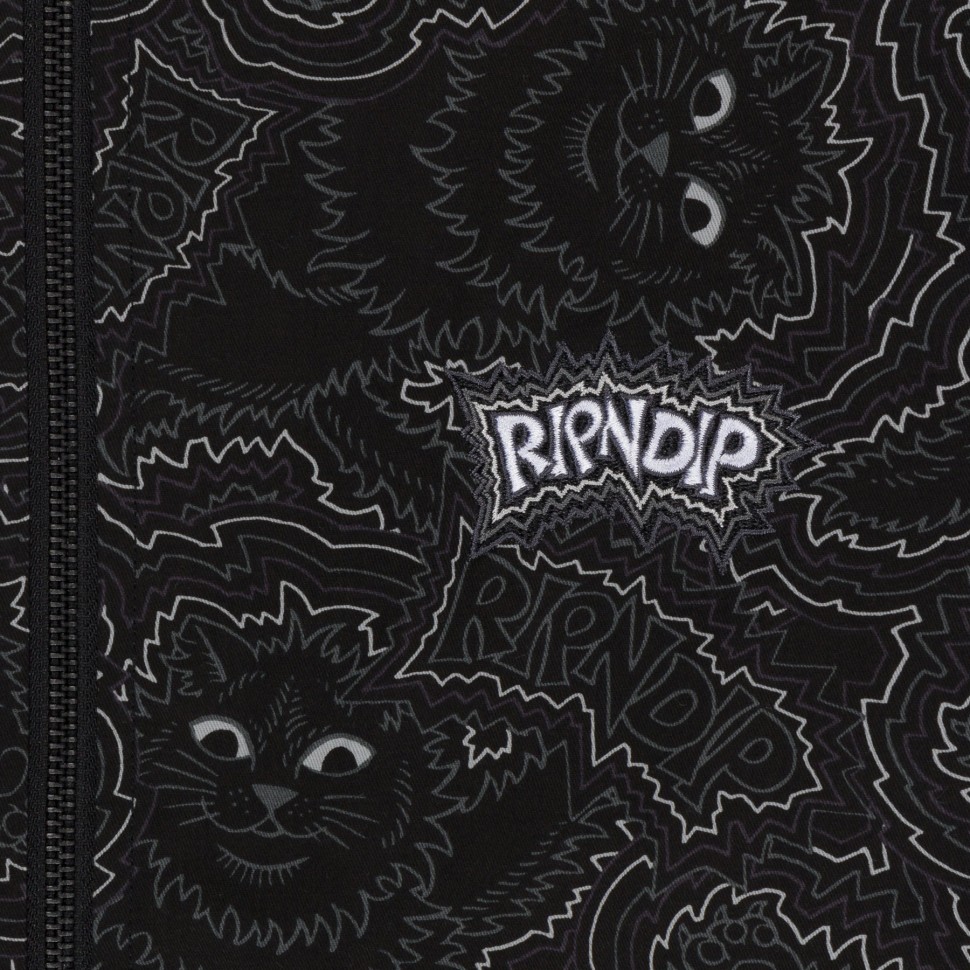 Куртка RIPNDIP Big Pussy Energy Work Jacket Black фото 4