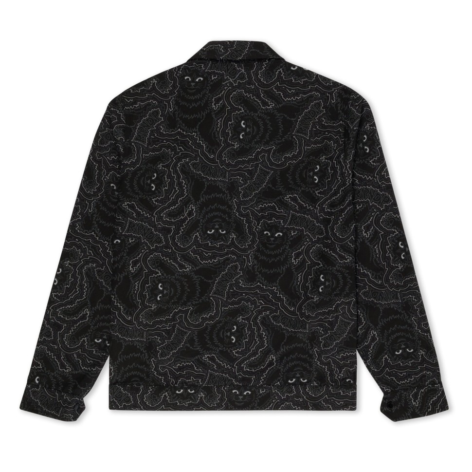 Куртка RIPNDIP Big Pussy Energy Work Jacket Black фото 2