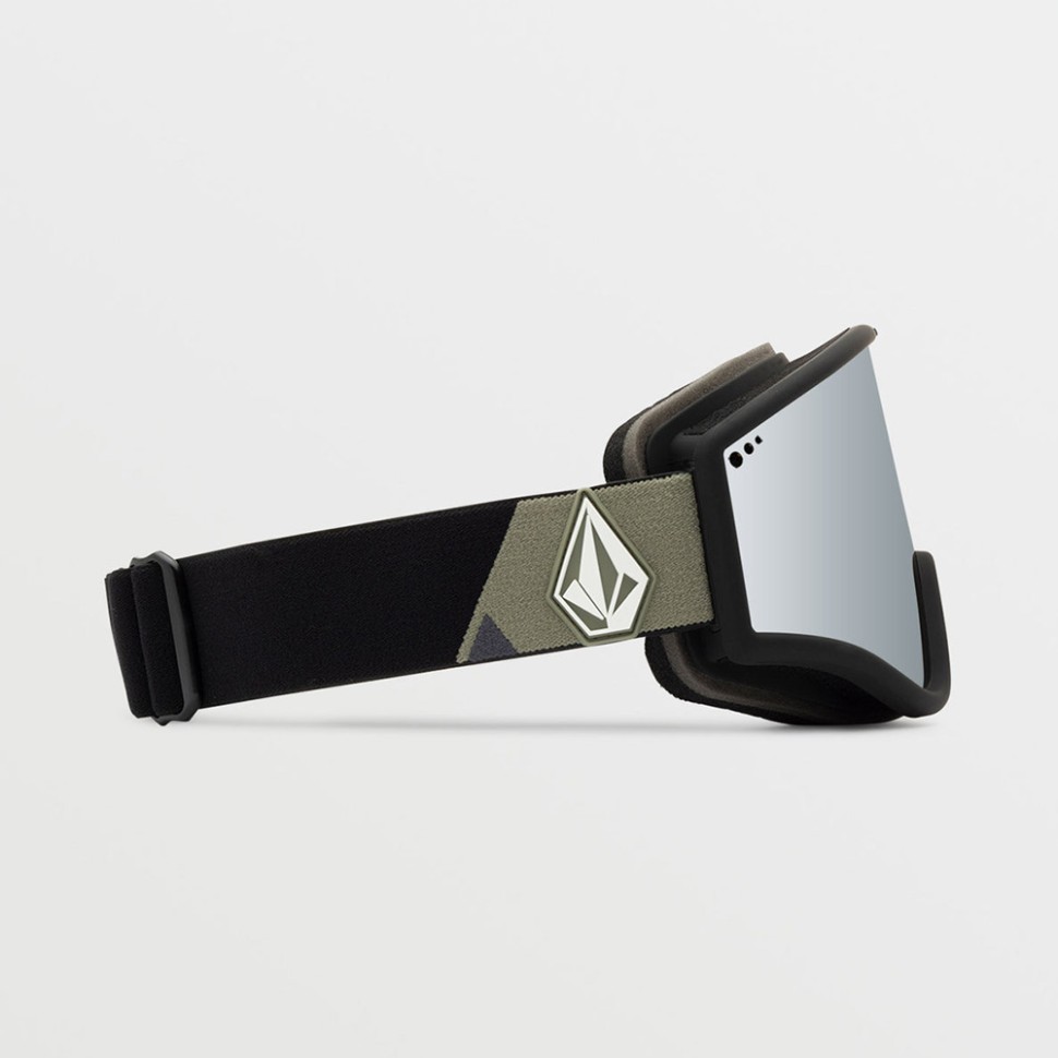 Маска горнолыжная VOLCOM Yae Lt Military/Black Silver Chrome 2024 фото 3