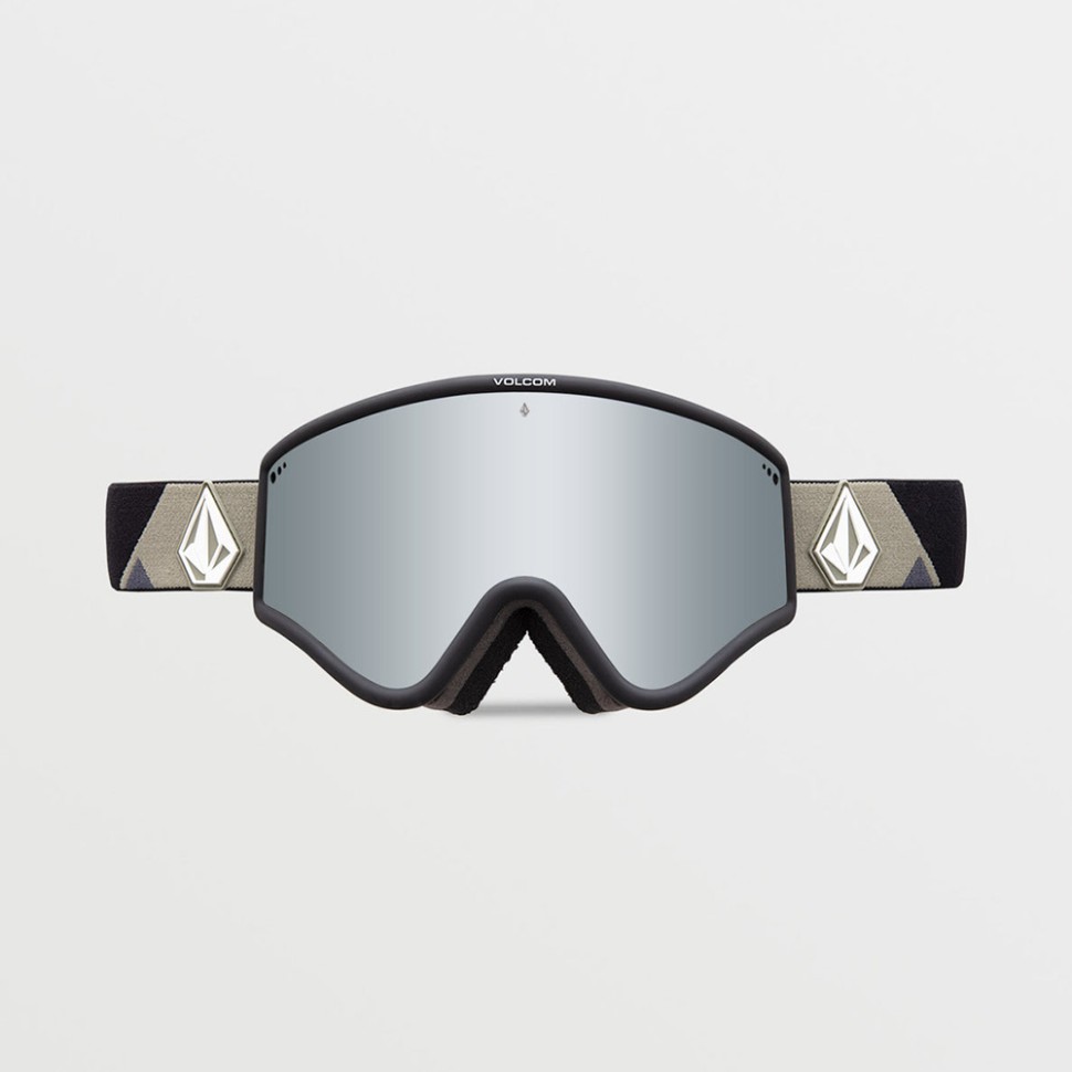 Маска горнолыжная VOLCOM Yae Lt Military/Black Silver Chrome 2024 фото 2