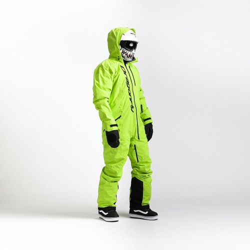 Комбинезон мужской DRAGONFLY Ski Basic Man Green 2021, фото 4