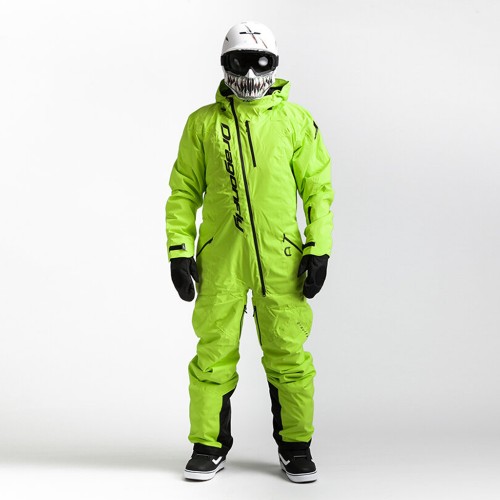 Комбинезон мужской DRAGONFLY Ski Basic Man Green 2021, фото 1