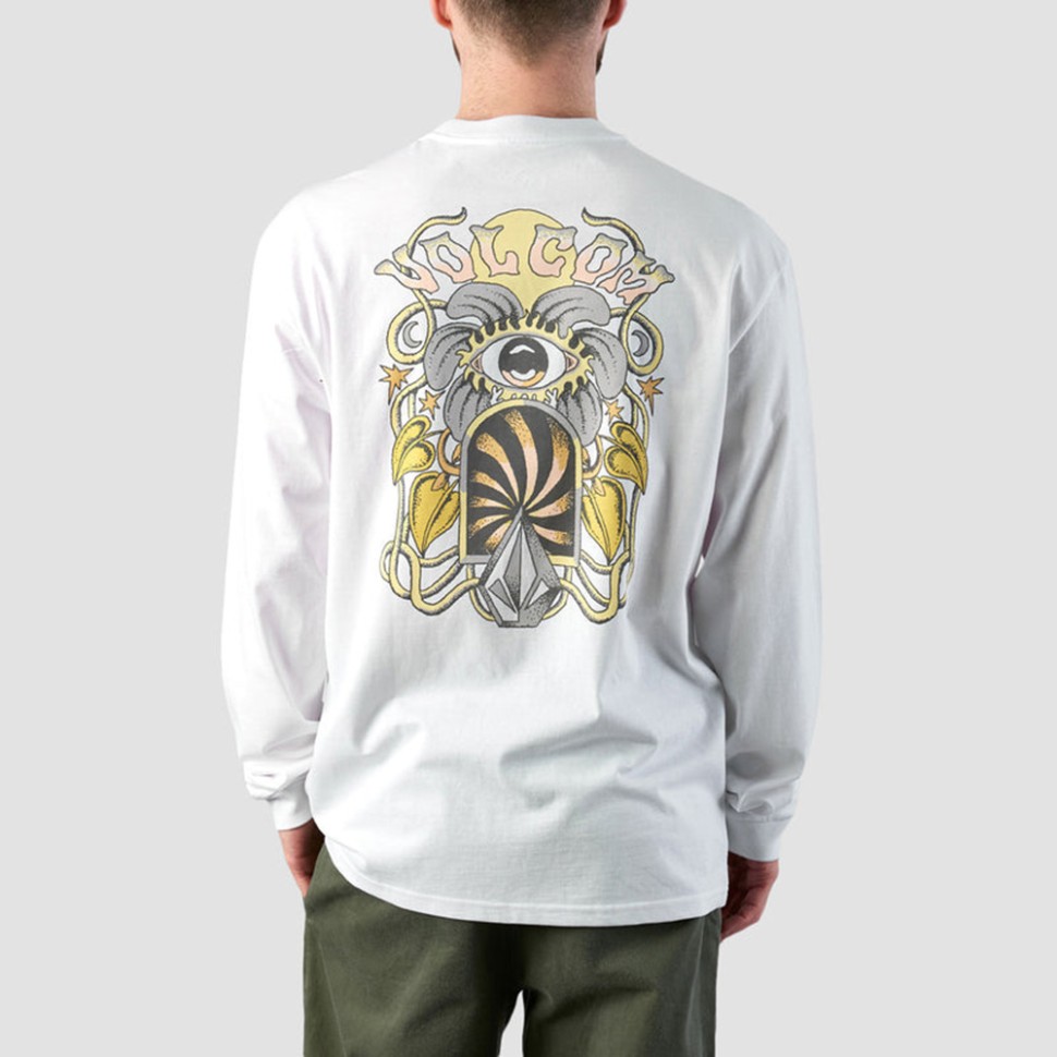 Лонгслив VOLCOM Eye See Yew Lst White фото 2