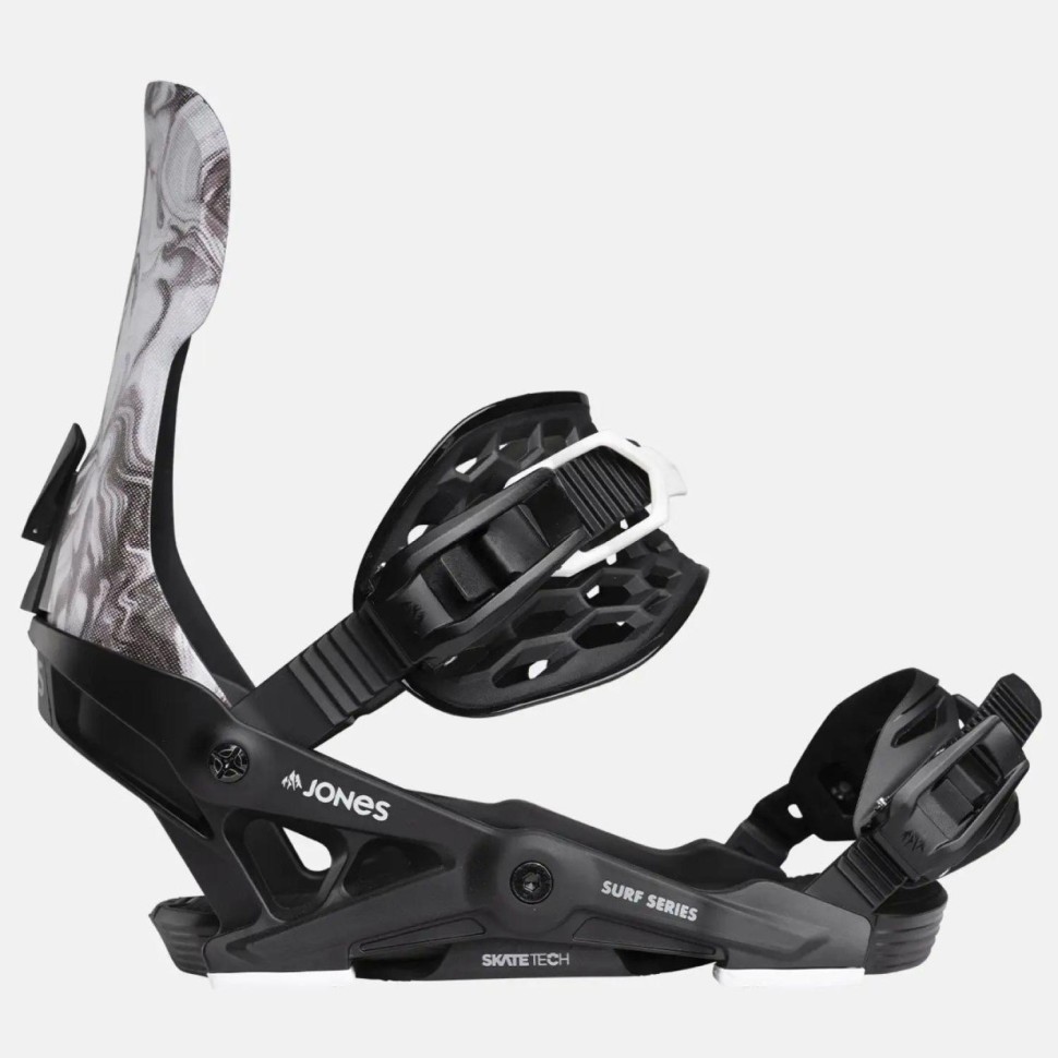 Крепления для сноуборда JONES Meteorite Surf Series FW25 Black фото 4