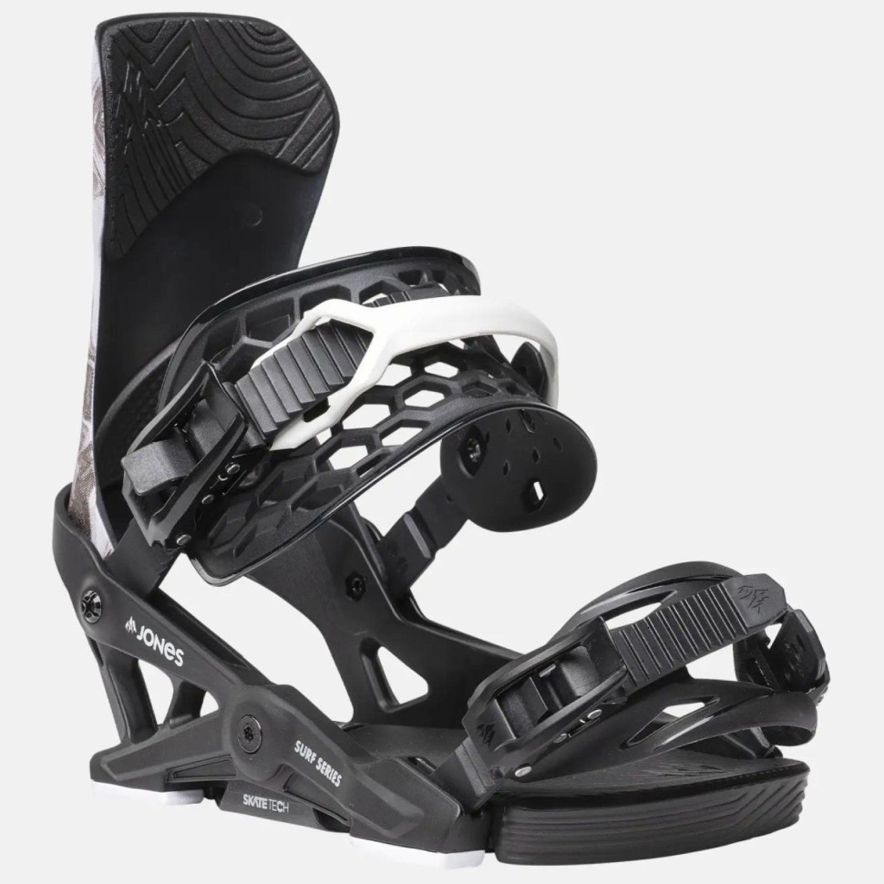 Крепления для сноуборда JONES Meteorite Surf Series FW25 Black фото 2