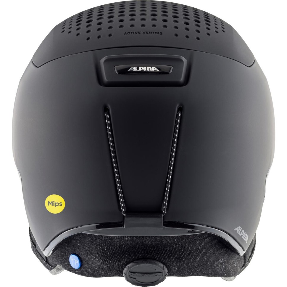 Шлем Горнолыжный ALPINA Banff Mips FW25 Black Matt фото 2