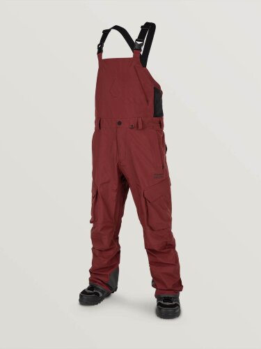 Полукомбинезон для сноуборда мужской VOLCOM 3L Gore-Tex® Overall Burnt Red, фото 1
