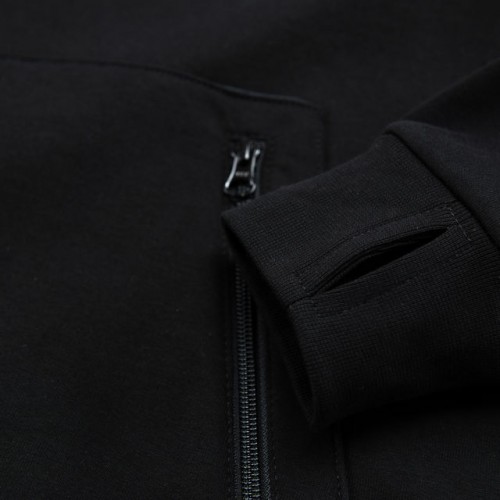 Флисовая толстовка HORSEFEATHERS Sherman Long Sweatshirt Black, фото 5
