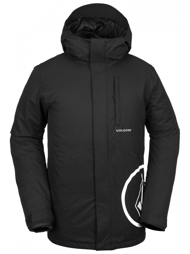 фото Куртка для сноуборда мужская volcom 17 forty insulated jacket black