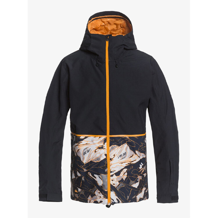 Куртка для сноуборда мужская QUIKSILVER SIDE HIT JK M SNJT NKP2 Flame Nature Abstrakt, фото 1