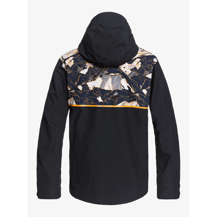 Куртка для сноуборда мужская QUIKSILVER SIDE HIT JK M SNJT NKP2 Flame Nature Abstrakt, фото 2