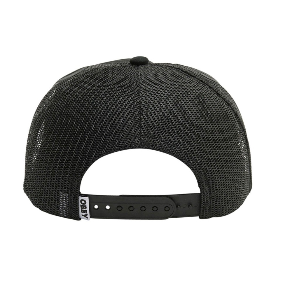 Кепка OBEY Obey Angel Mesh Trucker Black 2023 фото 2