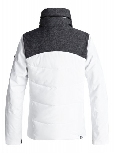 Куртка для сноуборда женская ROXY Flicker Jk J Bright White, фото 2