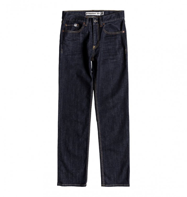 Джинсы DC SHOES Worker Straight B Indigo Rinse, фото 1