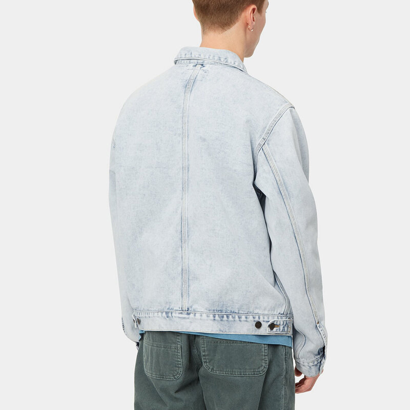 Куртка CARHARTT WIP Stetson Jacket Blue (Sun Washed) 2022 фото 2