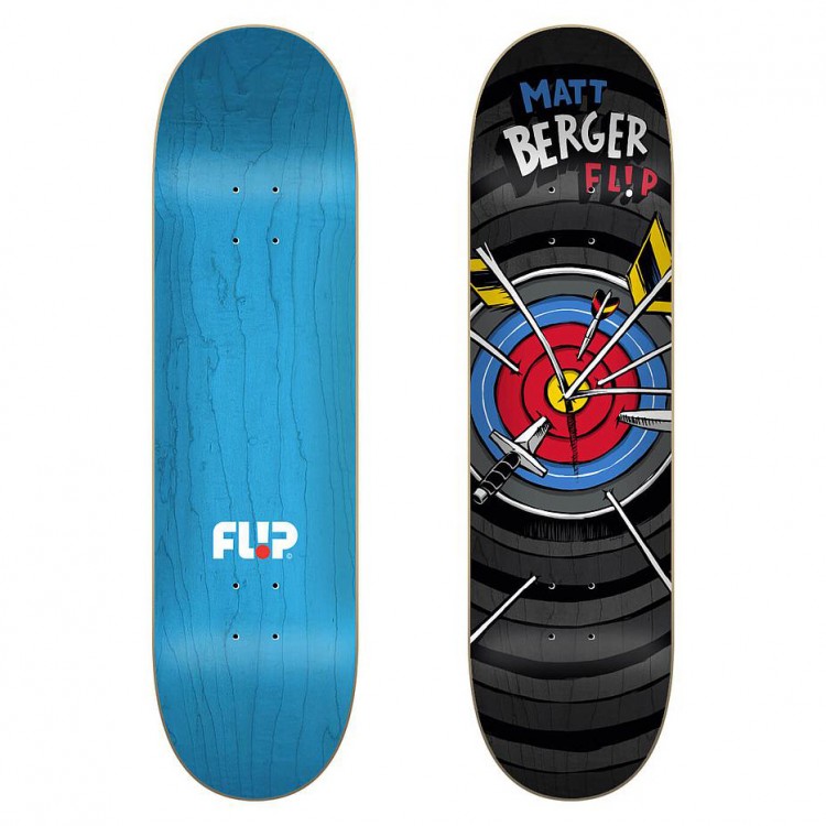Дека для скейтборда FLIP Berger Blast Deck  8 дюйм, фото 1