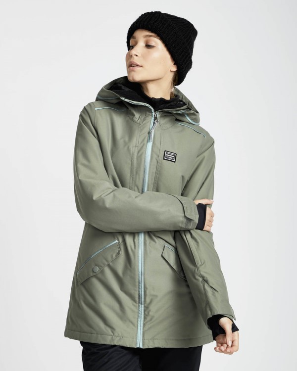 Куртка для сноуборда женская BILLABONG Jara Agave, фото 2