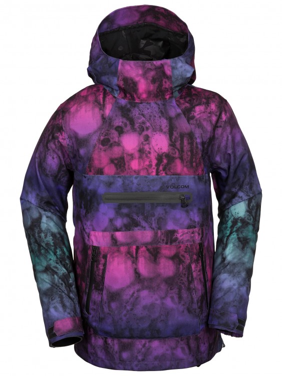 Куртка-анорак для сноуборда VOLCOM Brighton Pullover Jacket Mix, фото 1