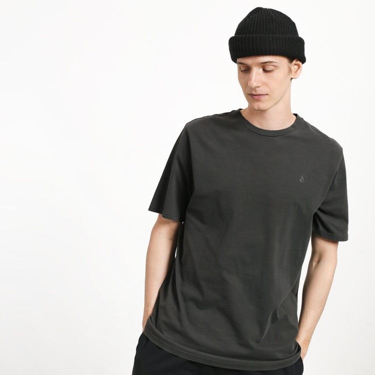 Футболка VOLCOM Solid Stone Emb Sst Black 2023, фото 1