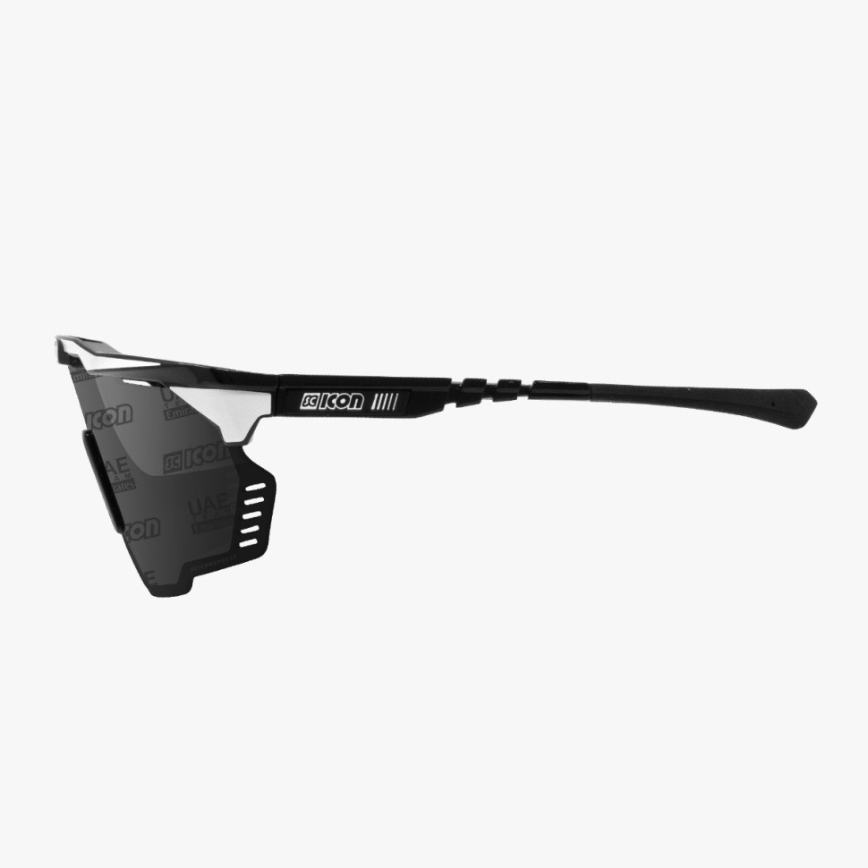 Очки SCICON Aeroshade Kunken Black Gloss/Lens Scnpp Monogram Multimirror Silver 2023 фото 2