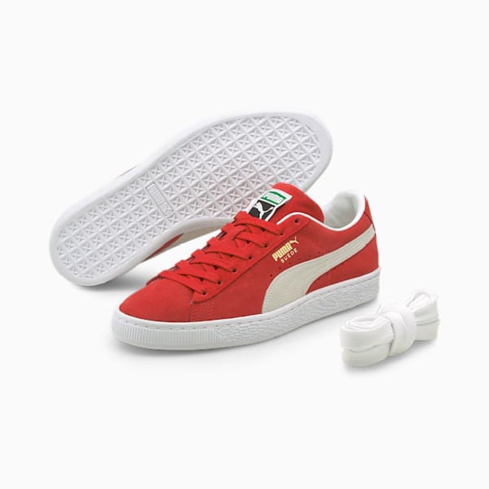 Кеды PUMA Suede Classic Xxi High Risk Red-Puma White фото 2