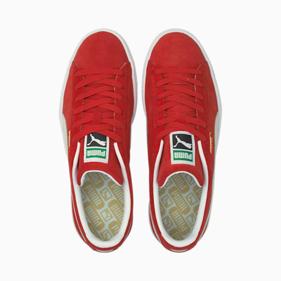 Кеды PUMA Suede Classic Xxi High Risk Red-Puma White фото 4