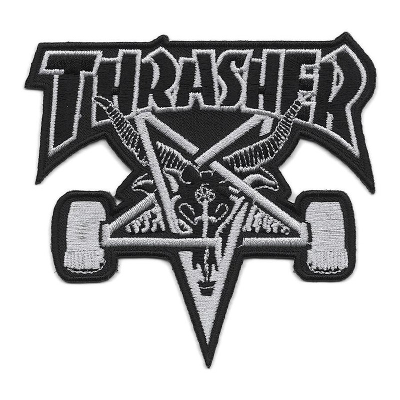Нашивка THRASHER Sk8 Goat Patch  2021