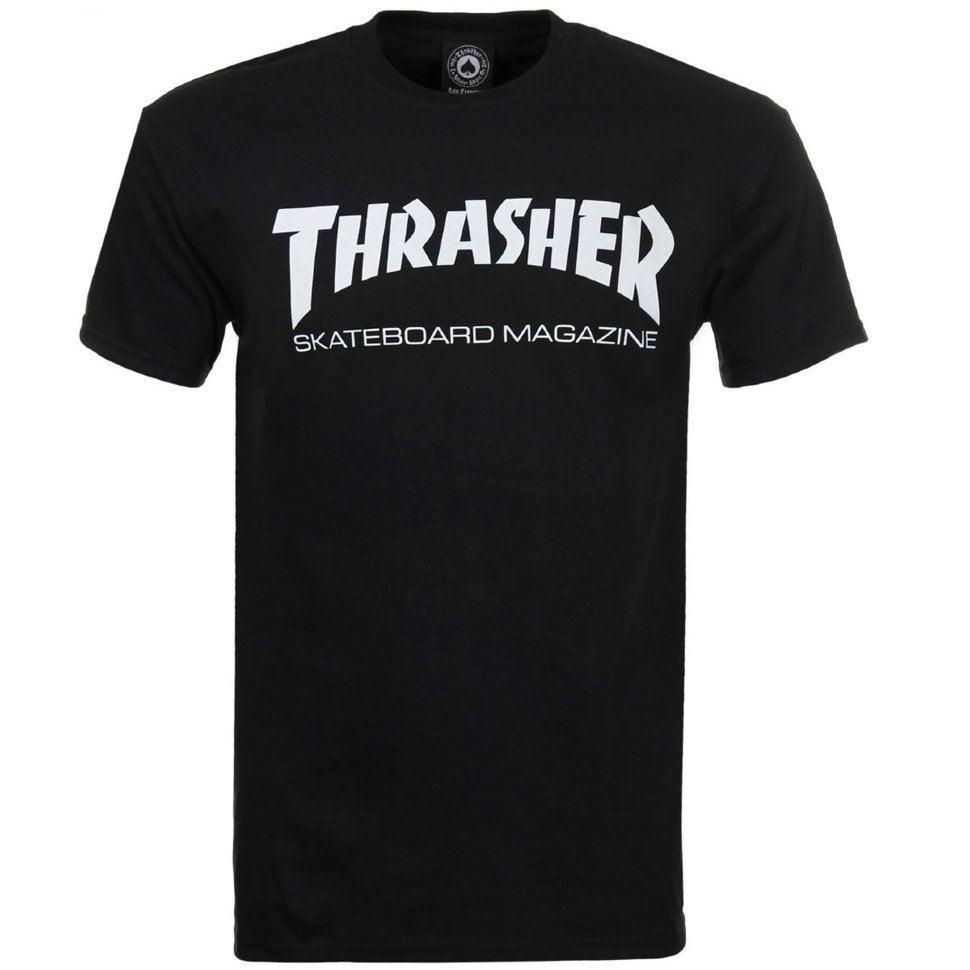 Футболка Thrasher Skate Mag Black 010202007080, размер S, цвет черный - фото 2