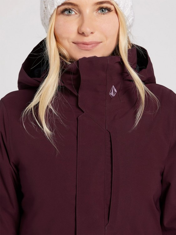 Куртка для сноуборда женская VOLCOM 3D Stretch Gore® Jkt Merlot, фото 5