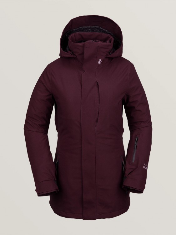 Куртка для сноуборда женская VOLCOM 3D Stretch Gore® Jkt Merlot, фото 1