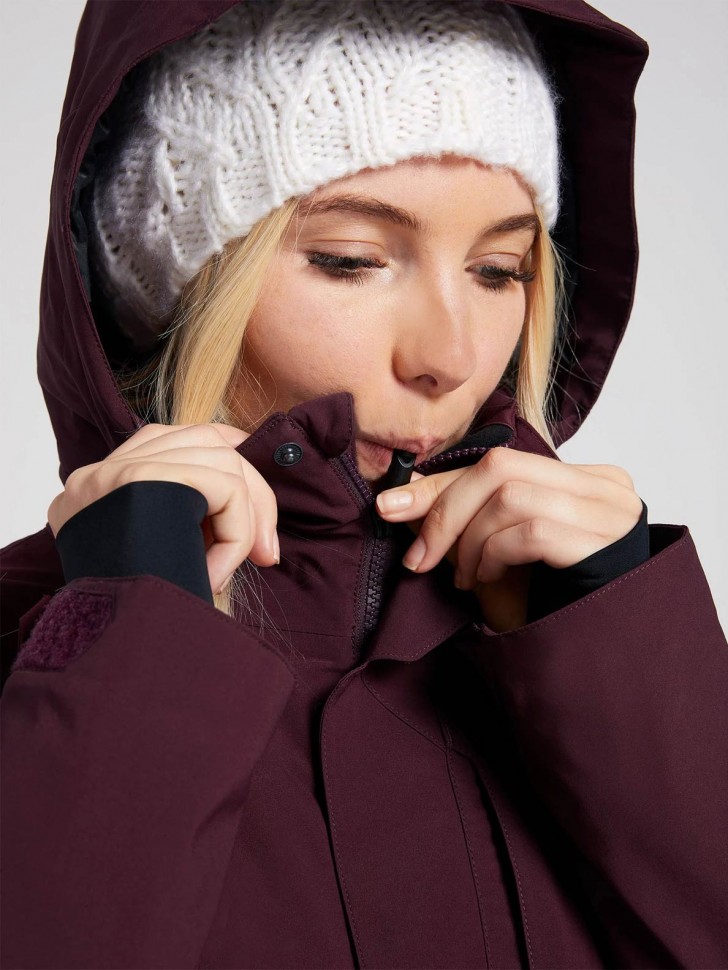 фото Куртка для сноуборда женская volcom 3d stretch gore® jkt merlot