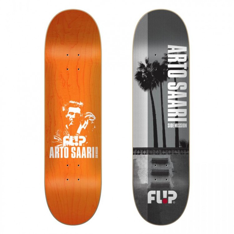 Дека для скейтборда FLIP Saari Sidemission Palms Deck  8.5 дюйм, фото 1