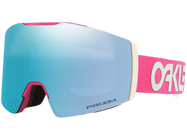 фото Маска горнолыжная oakley fall line xm factory pilot rubine jasmine/prizm snow sapphire iridium 2021