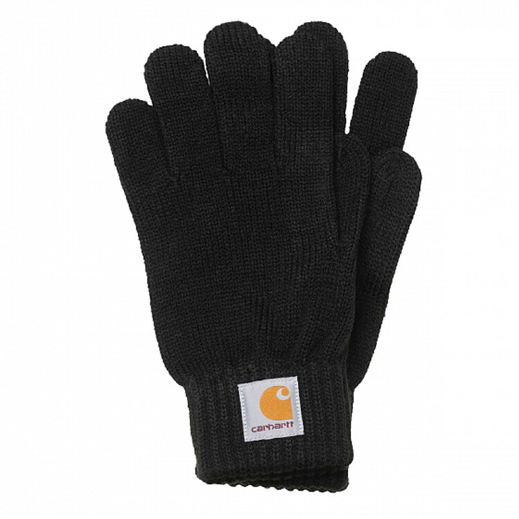 Перчатки CARHARTT WIP Watch Gloves Black 2021, фото 1