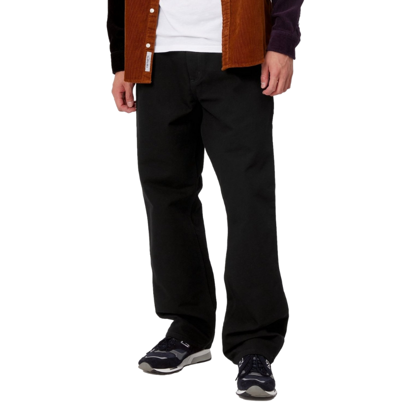 Брюки CARHARTT WIP Single Knee Pant Black (Rinsed) 2023