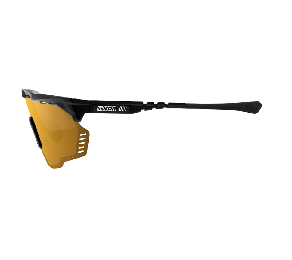 Очки SCICON Aeroshade Kunken Black Gloss/Lens Scnpp Multimirror Bronze 2023 фото 2