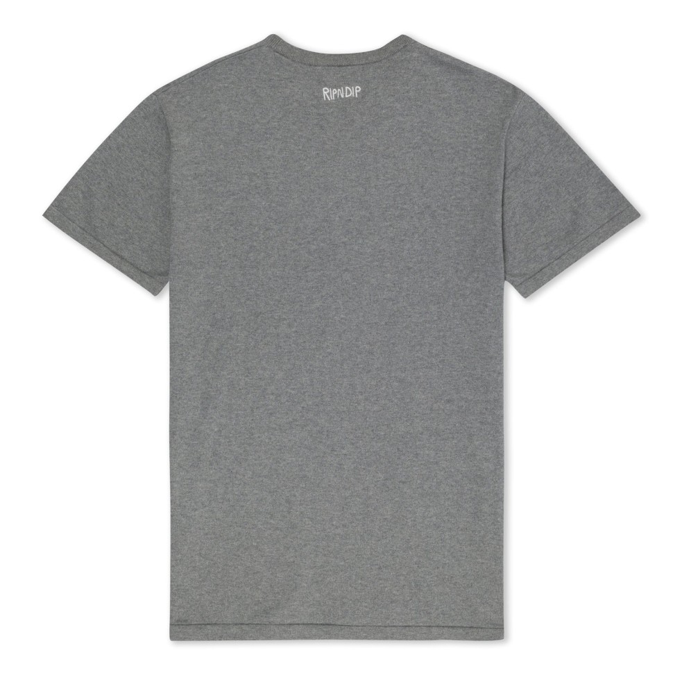 Футболка RIPNDIP Nermal S Thompson Knit Tee Heather Grey фото 2